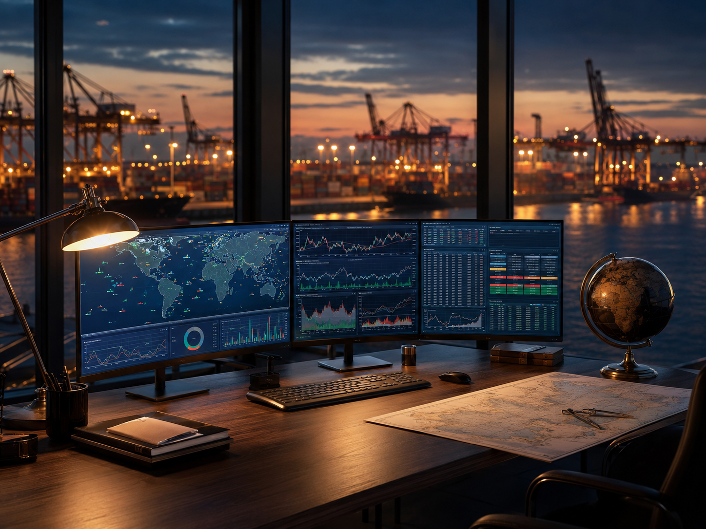 Chartering services and brokerage